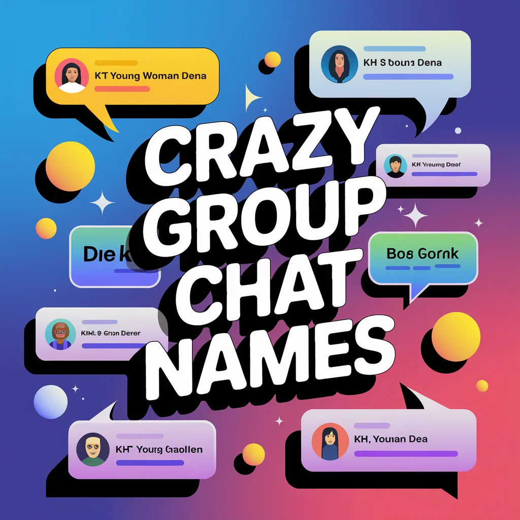 Crazy Group Chat Names