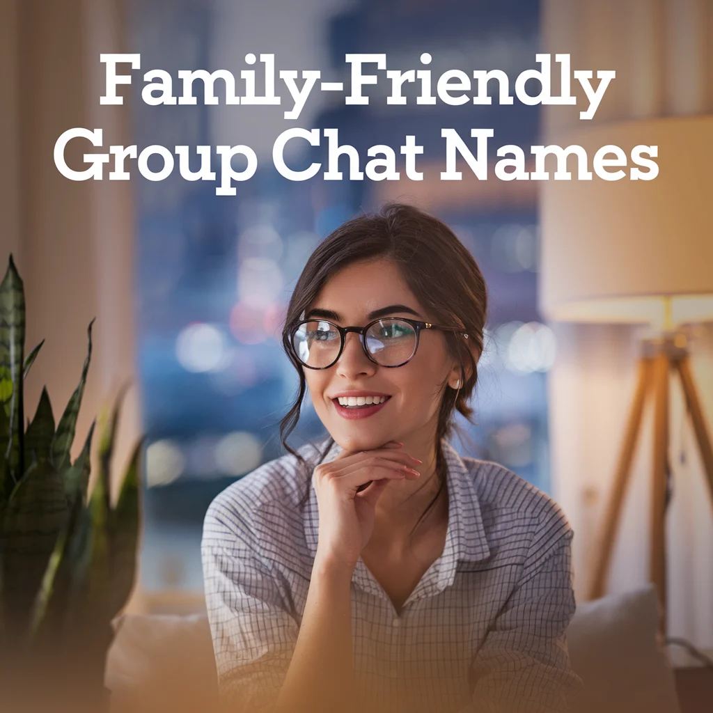 Family-Friendly Group Chat Names