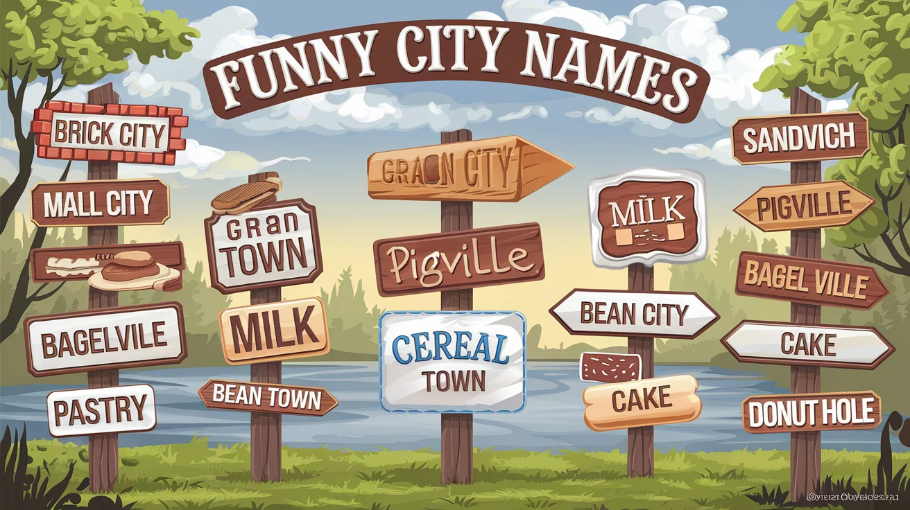 Funny City Names