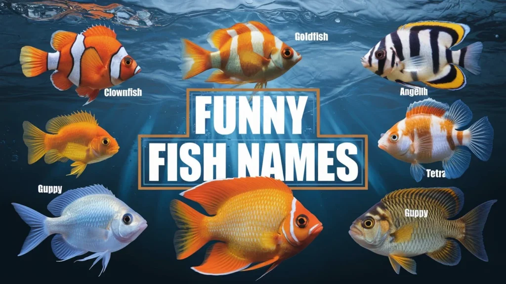 Funny Fish Names: 200+Hilarious and Creative Ideas for Your Aquatic Companions