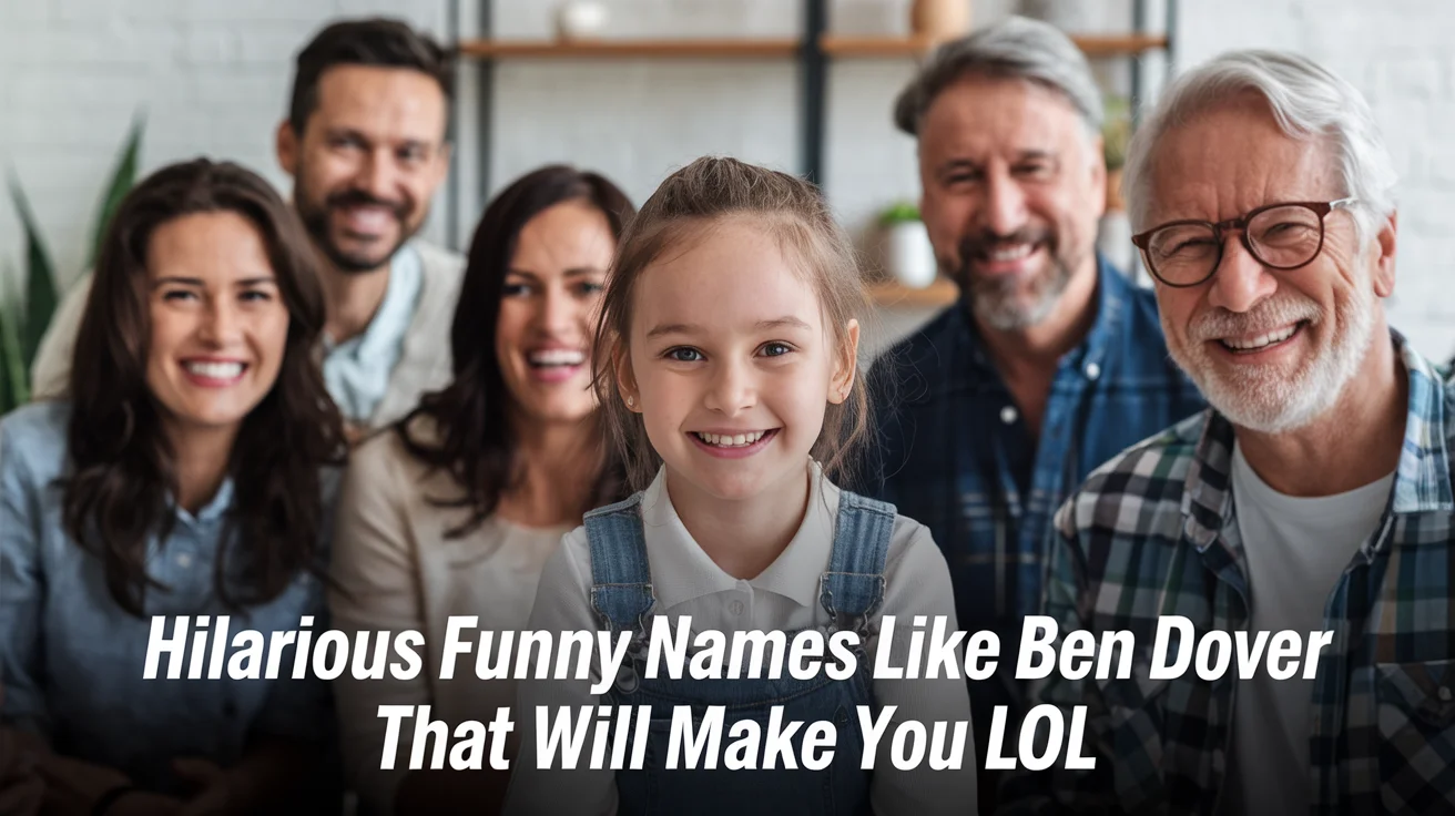 Hilarious Funny Names Like Ben Dover That Will Make You LOL