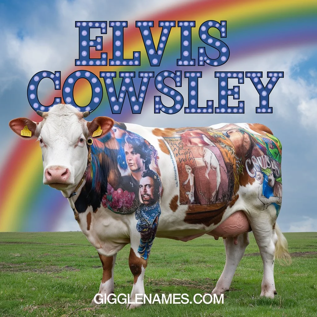 Celebrity-Inspired Cow Names