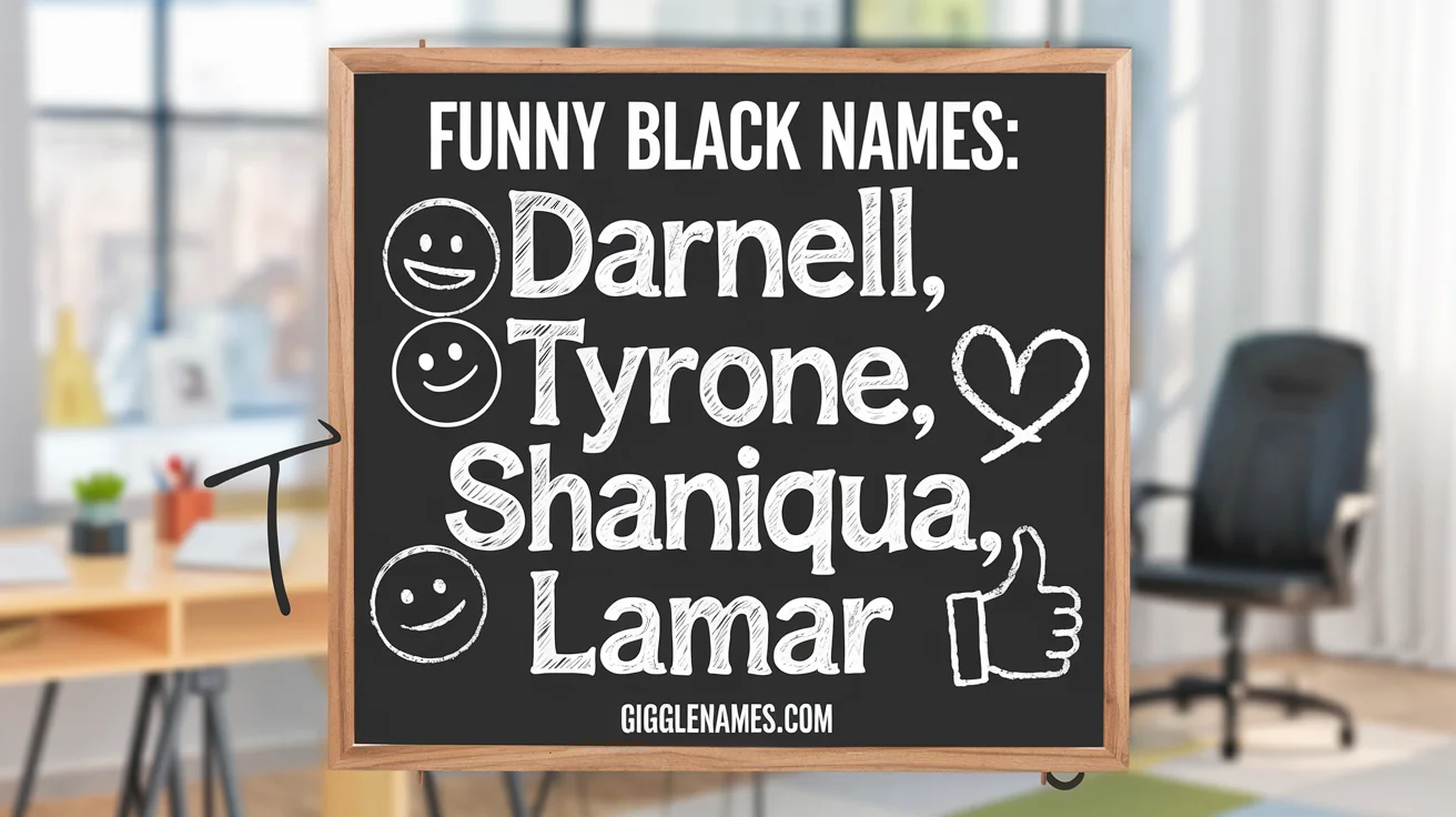 Funny Black Names