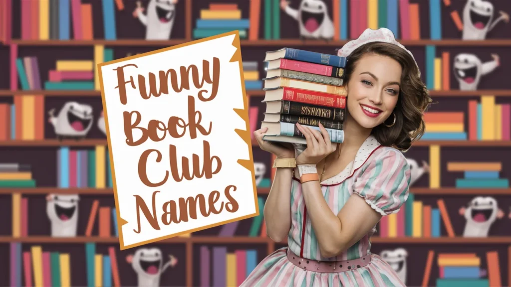 185+Funny Book Club Names: A Humorous Twist on Literary Gatherings 📚😂