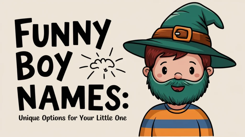 205+Funny Boy Names:Unique Options for Your Little One