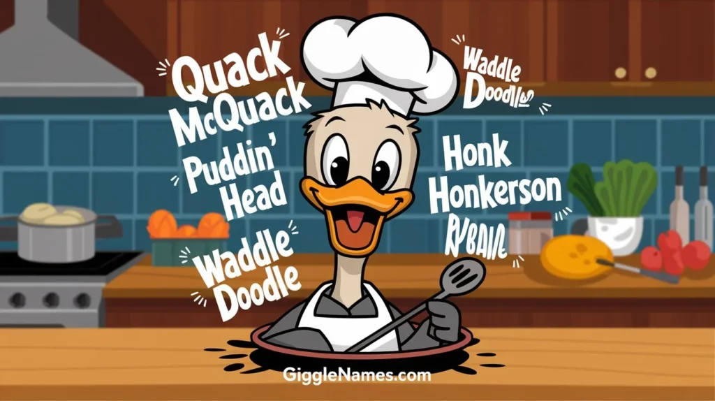 205+Funny Duck Names: A Delightful Collection of Quirky Choices