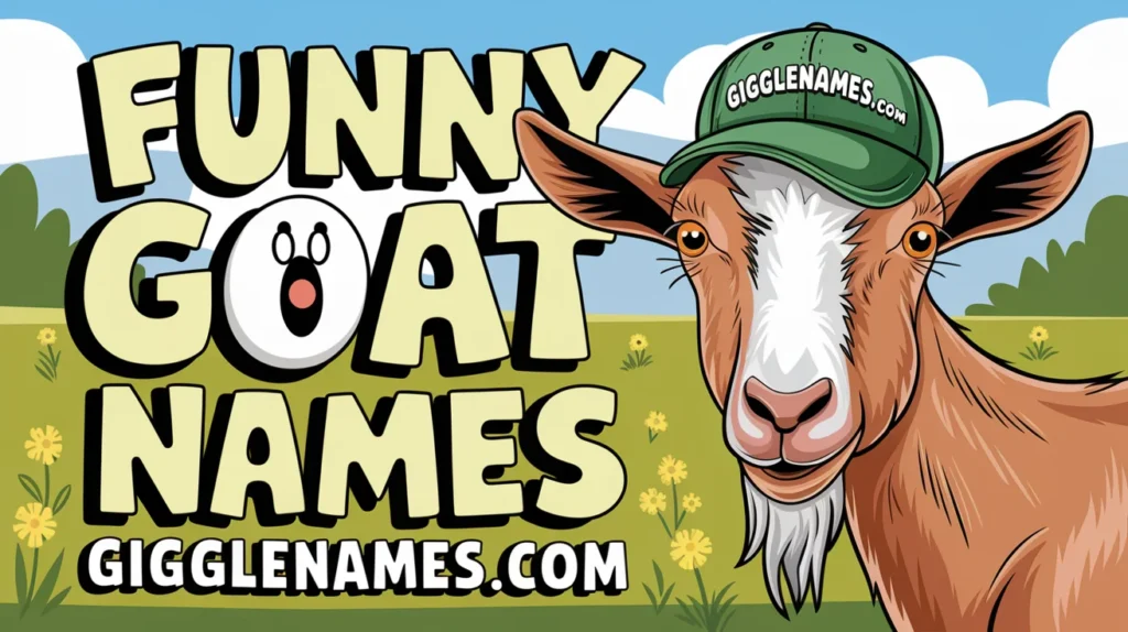 🐐 Funny Goat Names: 200+Hilarious Ideas with Meaning, Origin & Use!