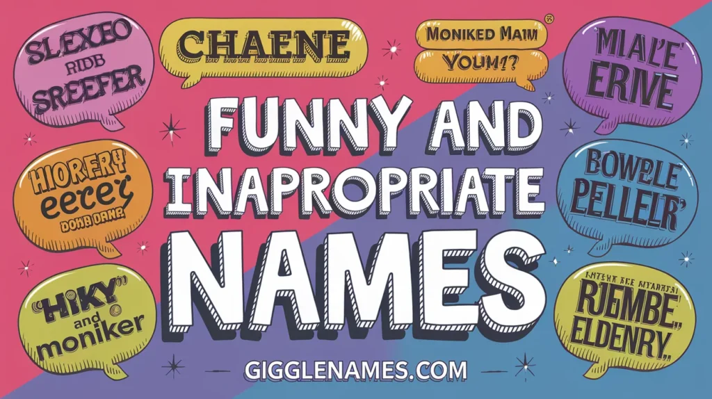 funny Inappropriate Names: A Collection of Hilarious and Cheeky Monikers