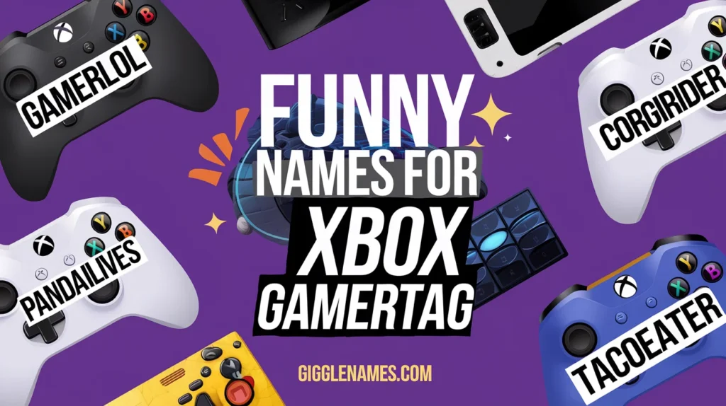 Funny Names for Xbox Gamertag: 175+Hilarious Ideas to Make Your Mark 🎮😄