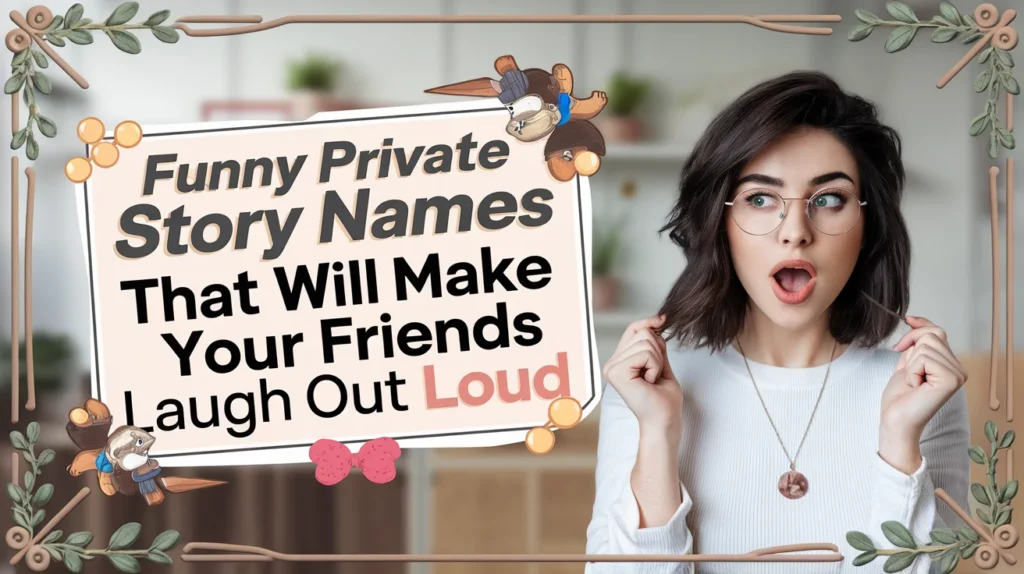 150+Funny Private Story Names That Will Make Your Friends Laugh Out Loud 😄