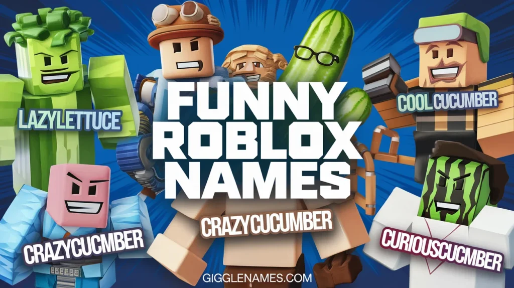 201+Funny Roblox Names 🤣: Hilarious Choices for Your Avatar