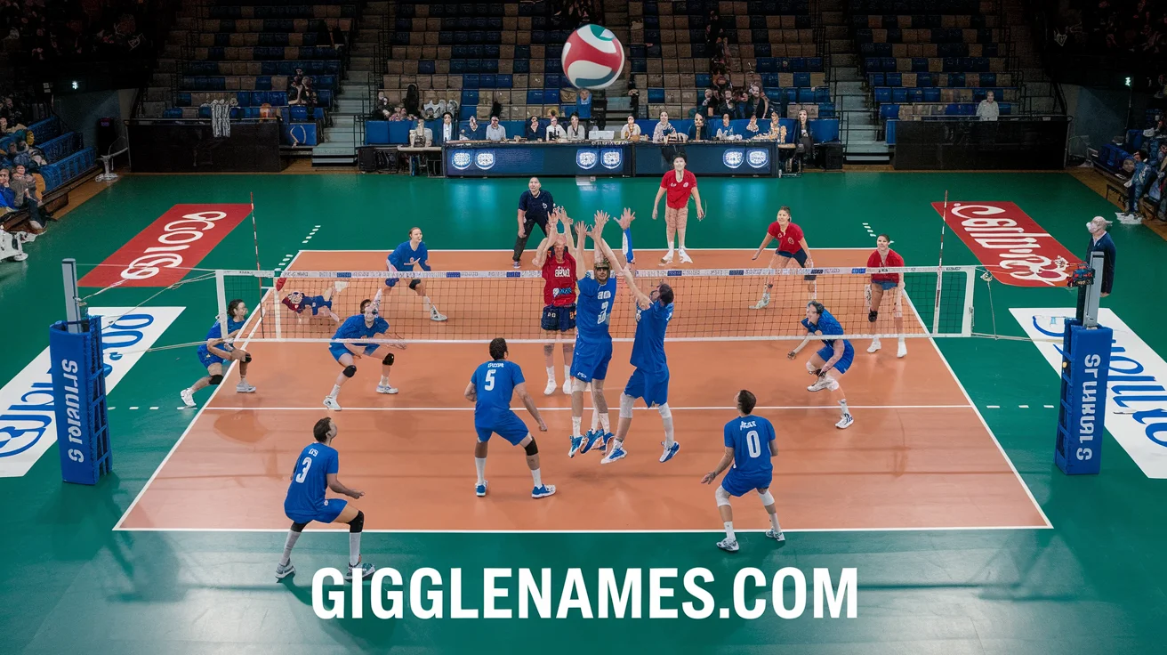 Funny Volleyball Team Names