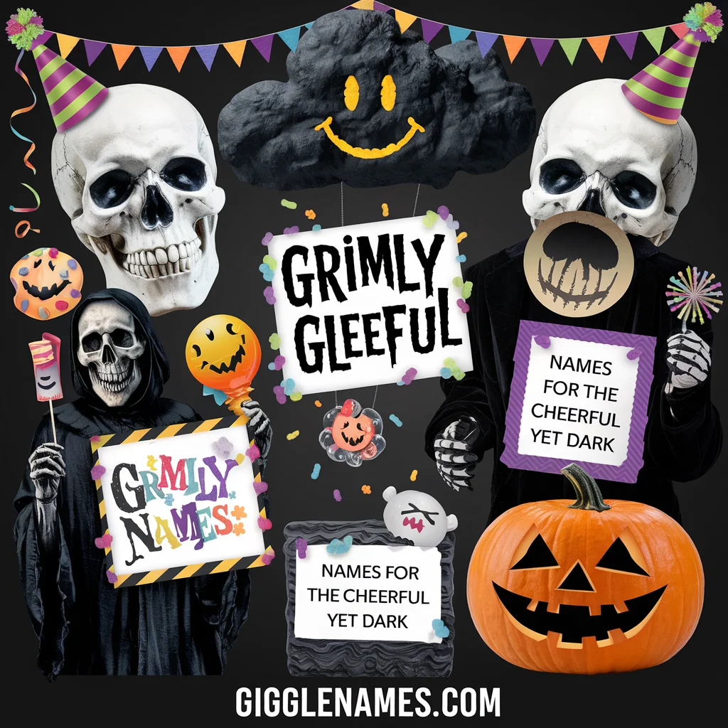 Grimly Gleeful: Names for the Cheerful Yet Dark