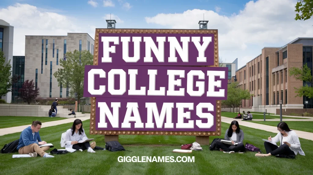 95+Funny College Names: A Creative Exploration