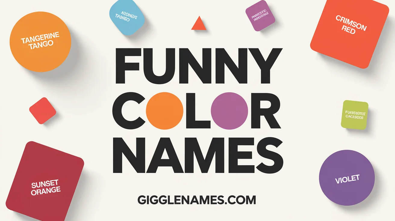 Funny Color Names