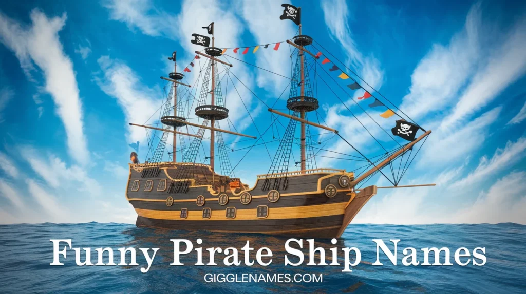 100+Funny Pirate Ship Names ⚓️ That Will Make You Laugh the Seven Seas Away!