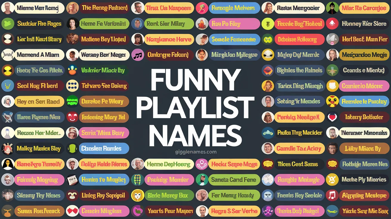 Funny Playlist Names