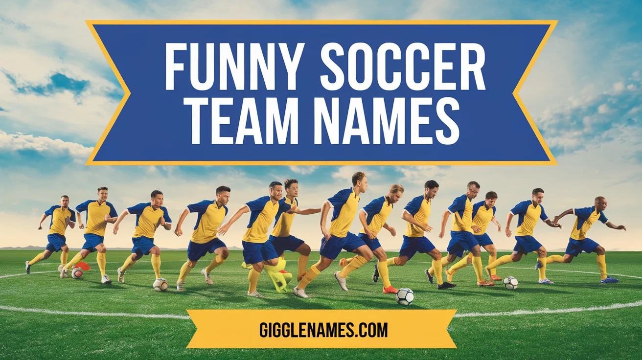 funny soccer team names​