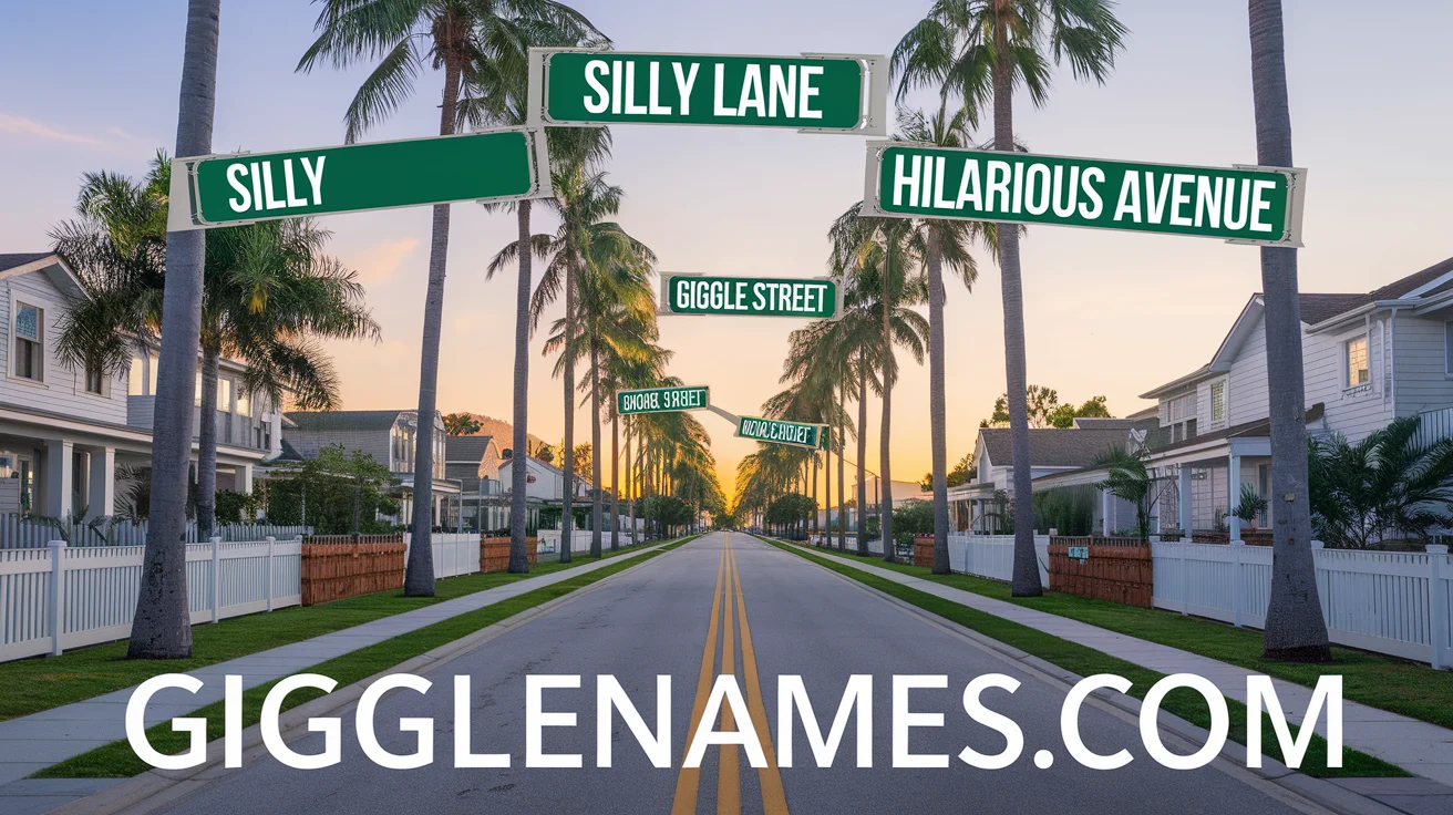 Funny Street Names