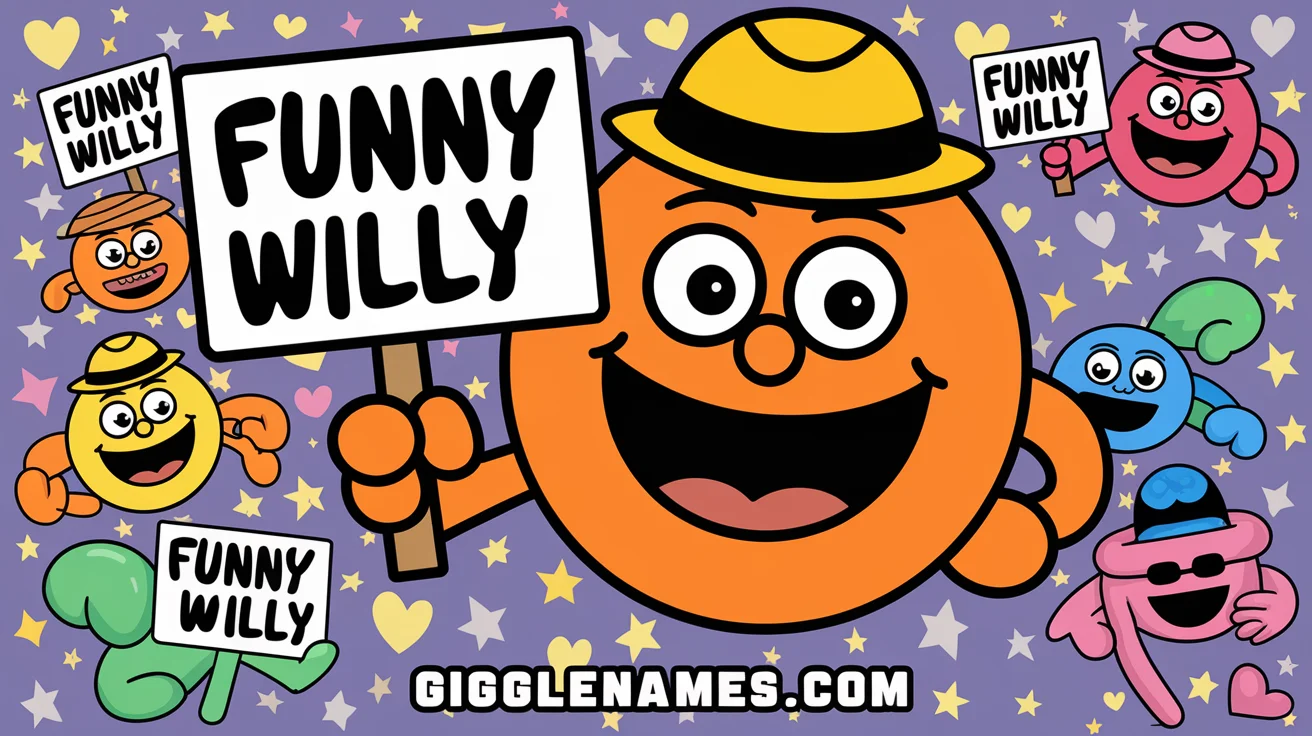 Funny Willy Names