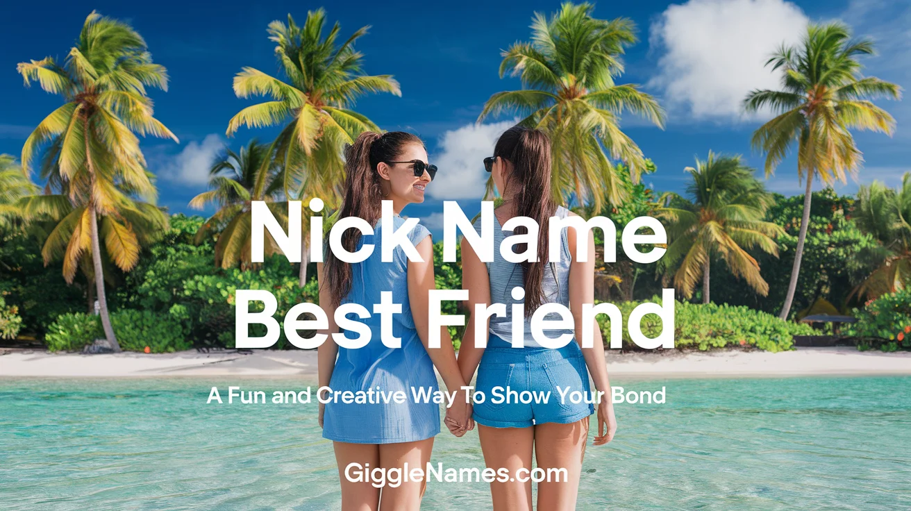 Nick Name Best Friend: A Fun and Creative Way to Show Your Bond
