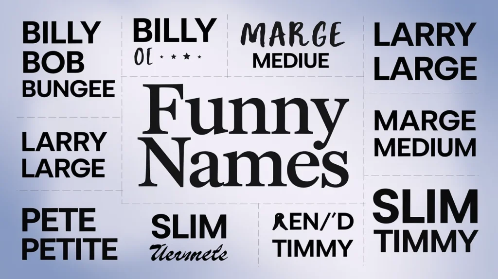 250 Hilarious and Unique Funny Names to Brighten Your Day 